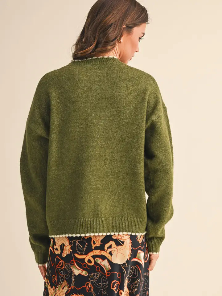 Winter Pine Sweater