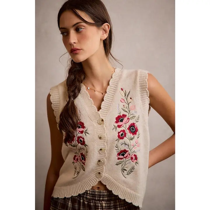 Petals & Poetry Vest
