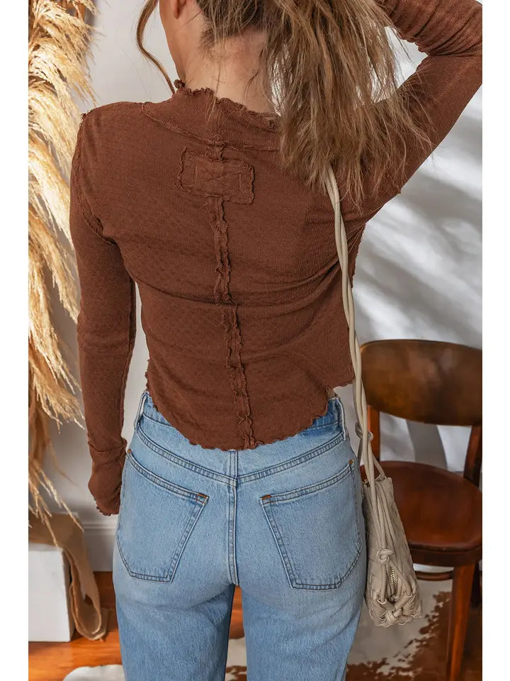 Cinnamon Brown Longsleeve