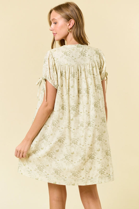 Thyme Floral Mini Dress