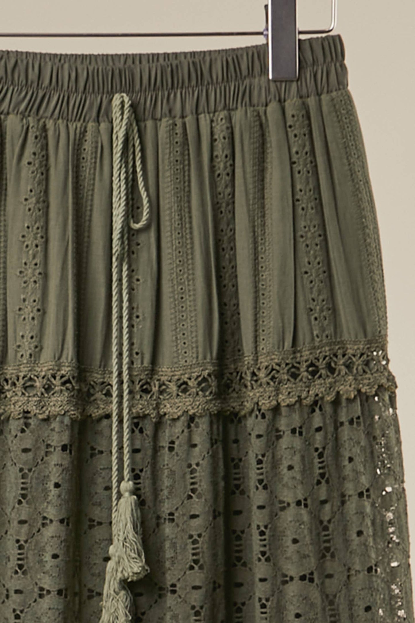 Forest Whisper Lace Skirt