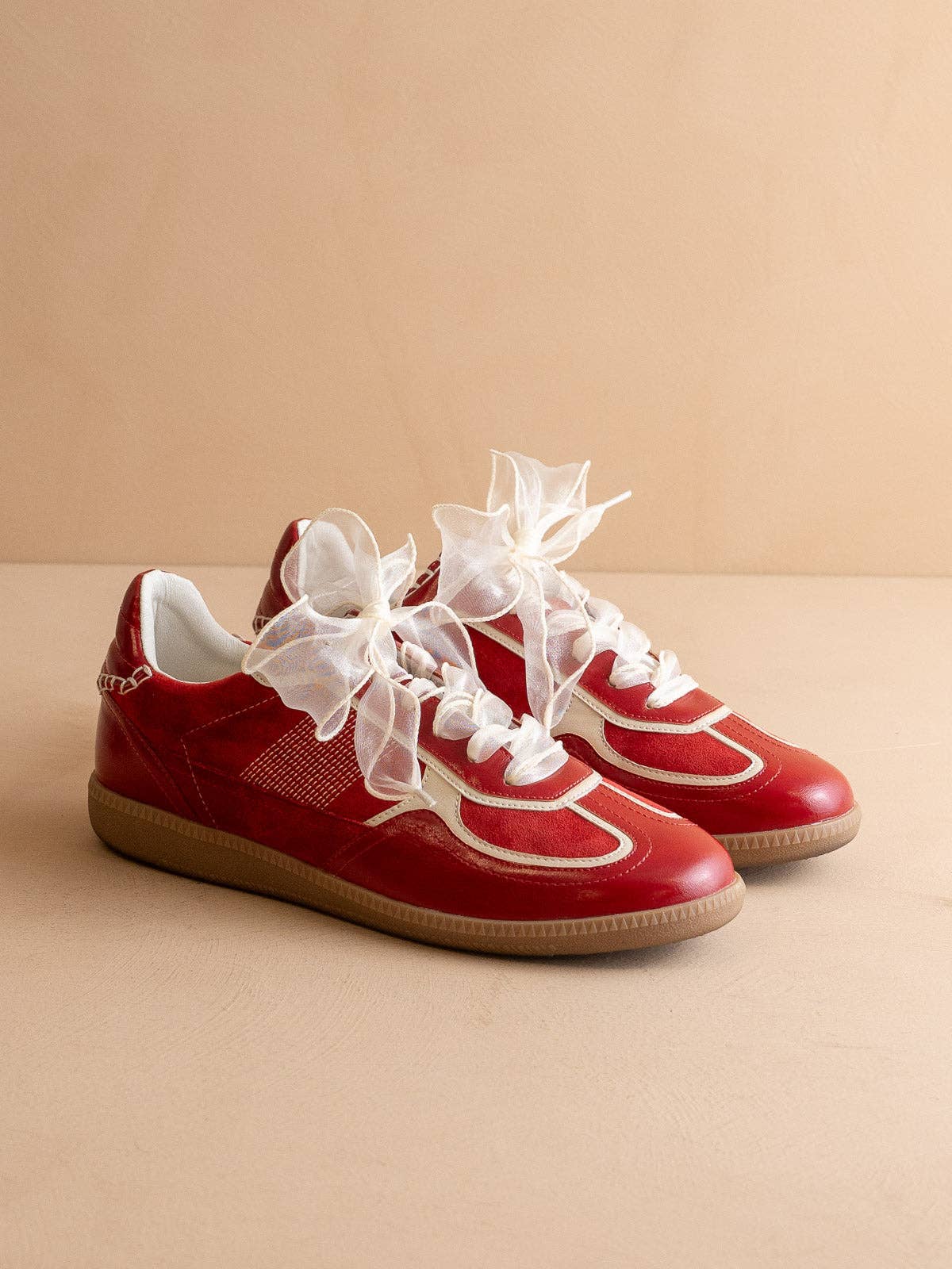 Cherry Lace Up Sneaker