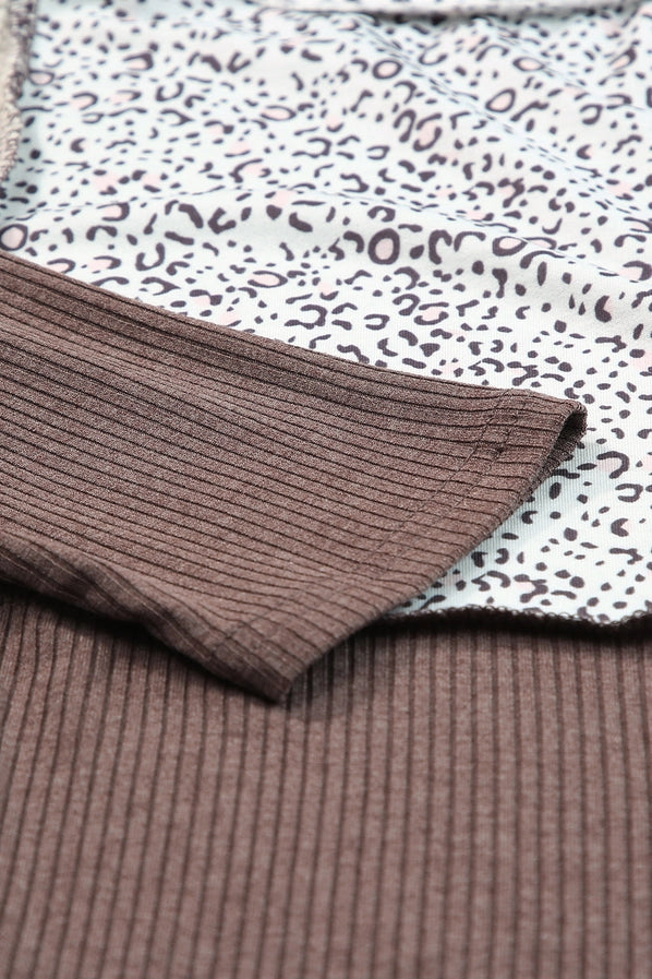 Mocha Patchwork Longsleeve