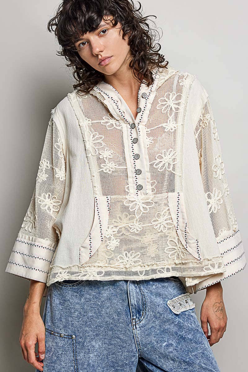 Vanilla Bloom Hoodie
