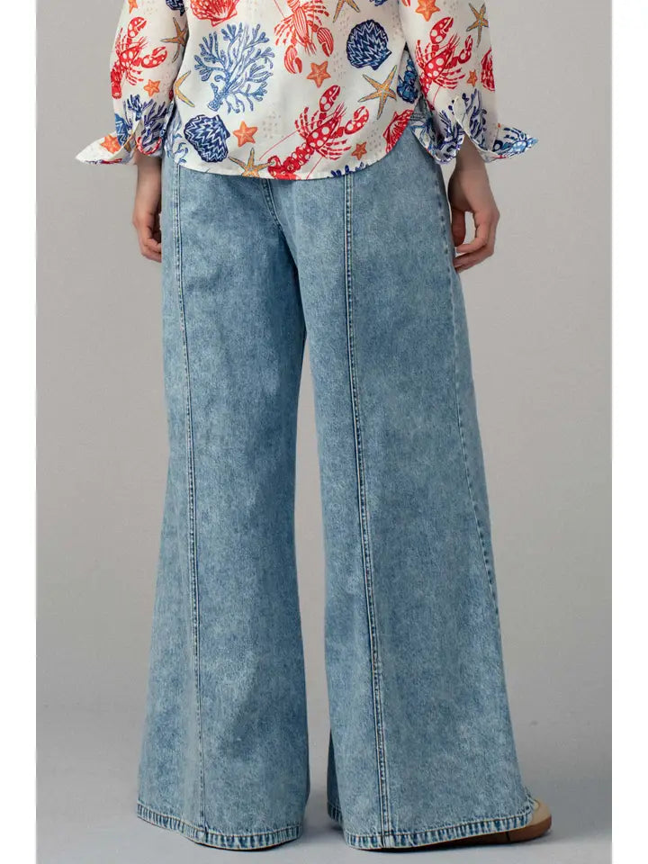 Vintage Indigo Wash Pants