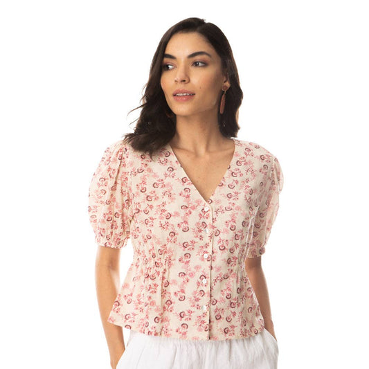 Cherry Blossom Crop Top