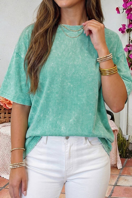 Mint Green Oversized Tee