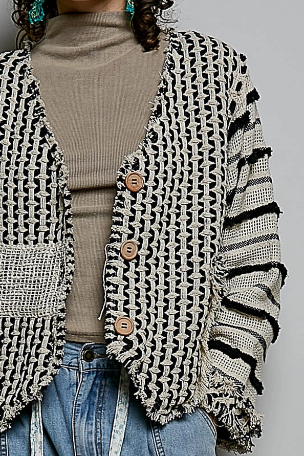Boho Mosaic Cardigan