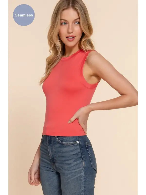 Coral Seamless Tank