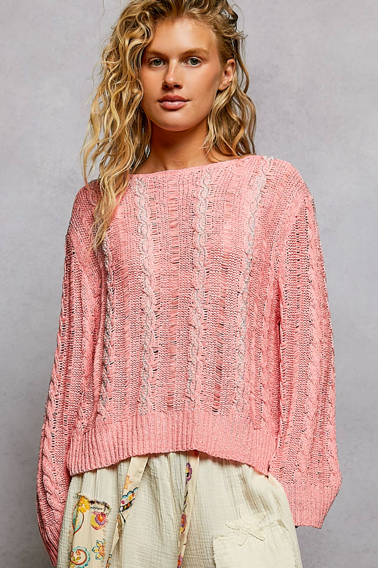 Rosewater Lightweight Knit