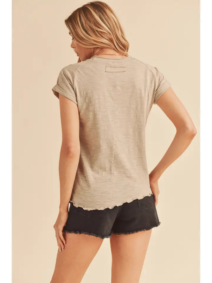 Trudie's Basic Oat T-Shirt