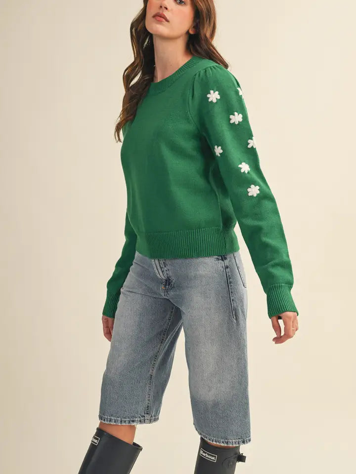 Holly Jolly Blossom Sweater