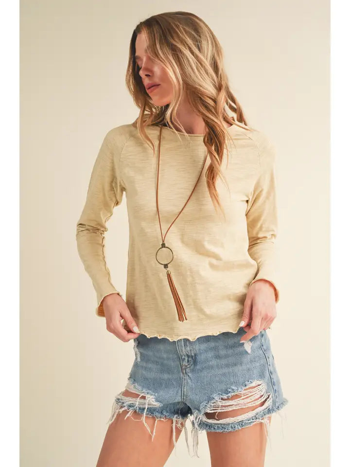 Zoie's Longsleeve - Oat