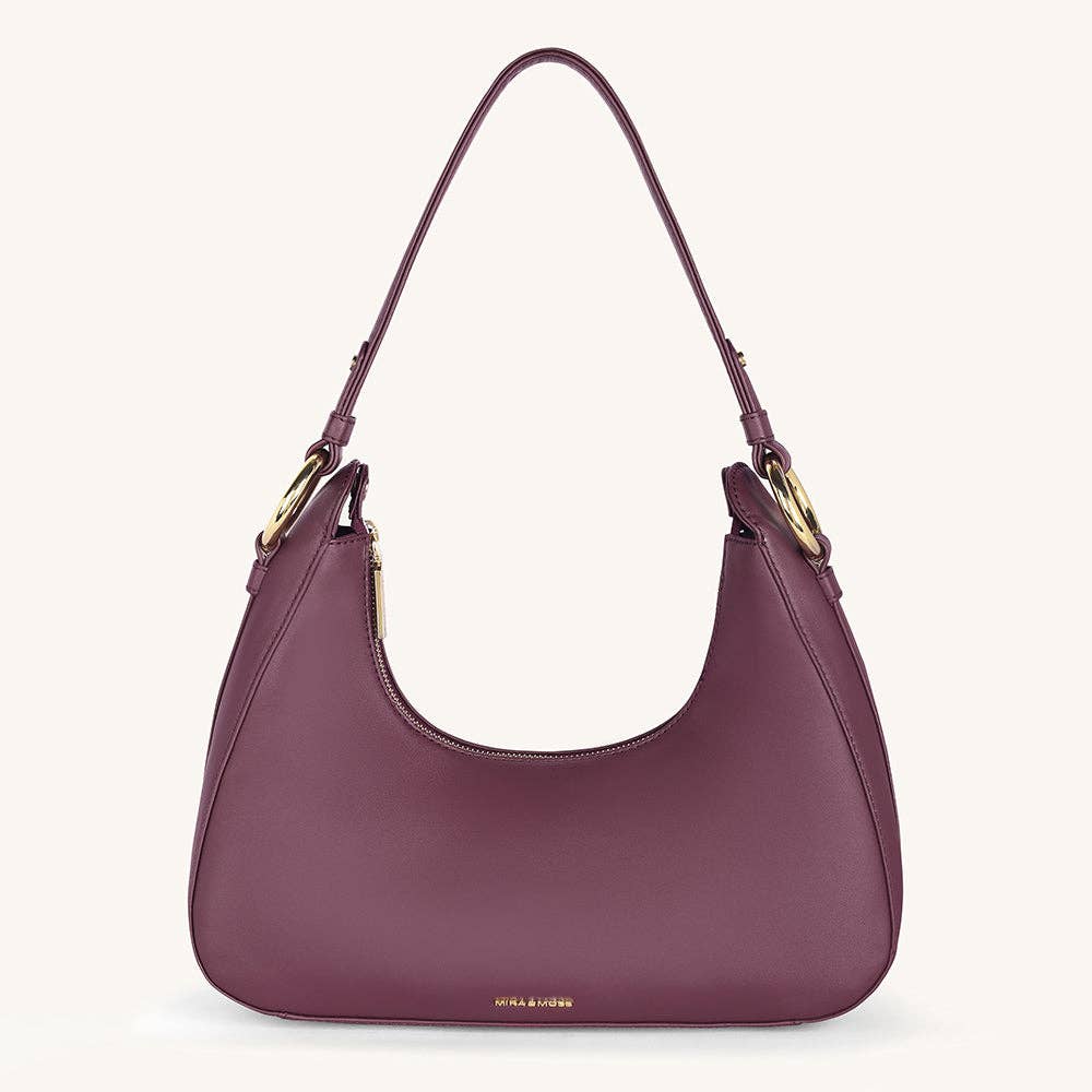 Mira & Moss Ava Shoulder Bag - Plum