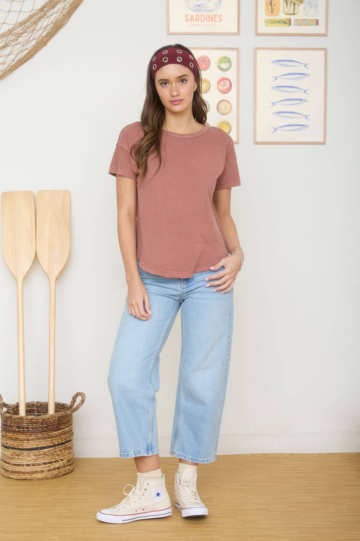 Soft Haze Top - Terracotta