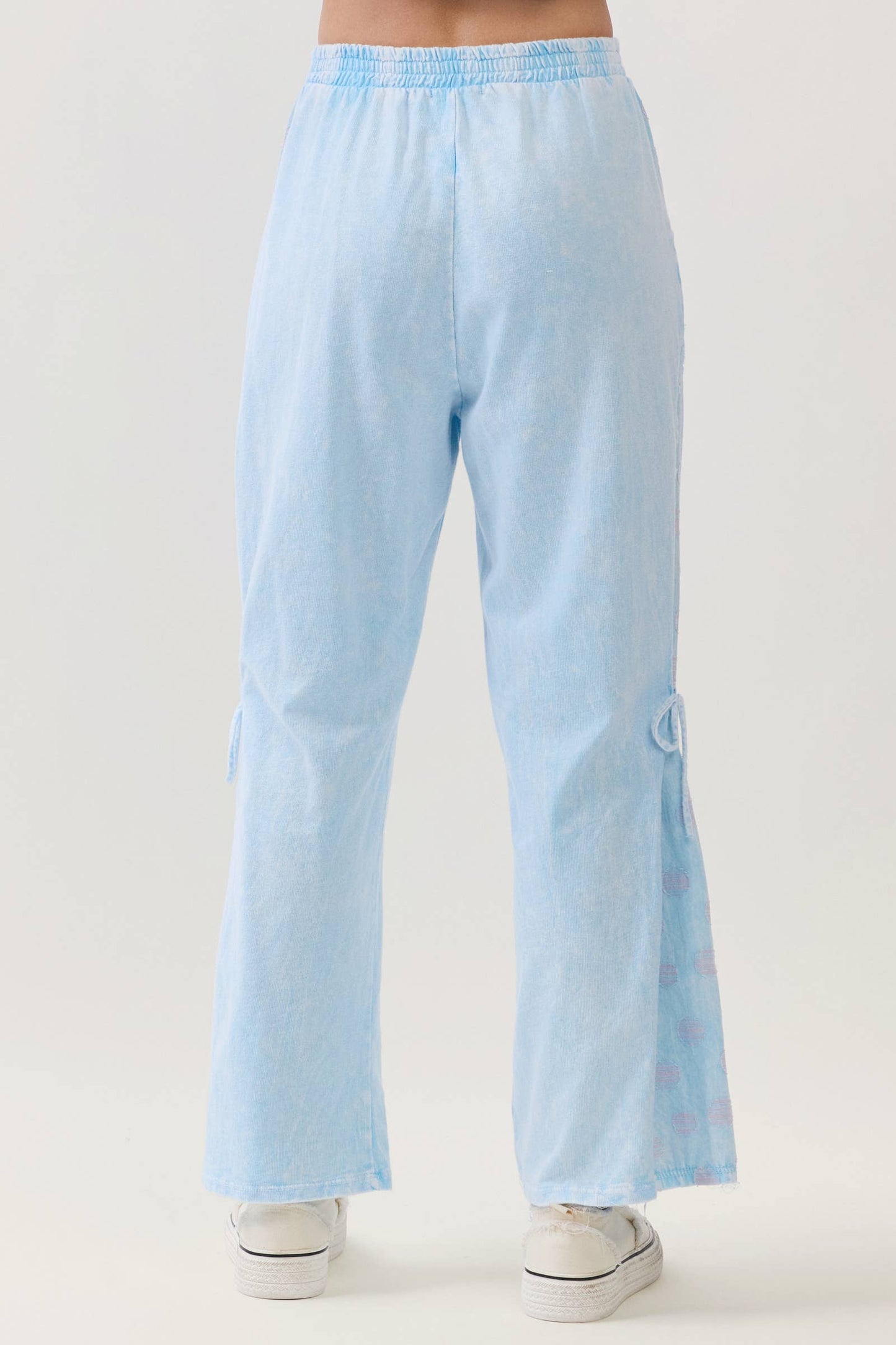 Polkadot Side Bow Tie Pants