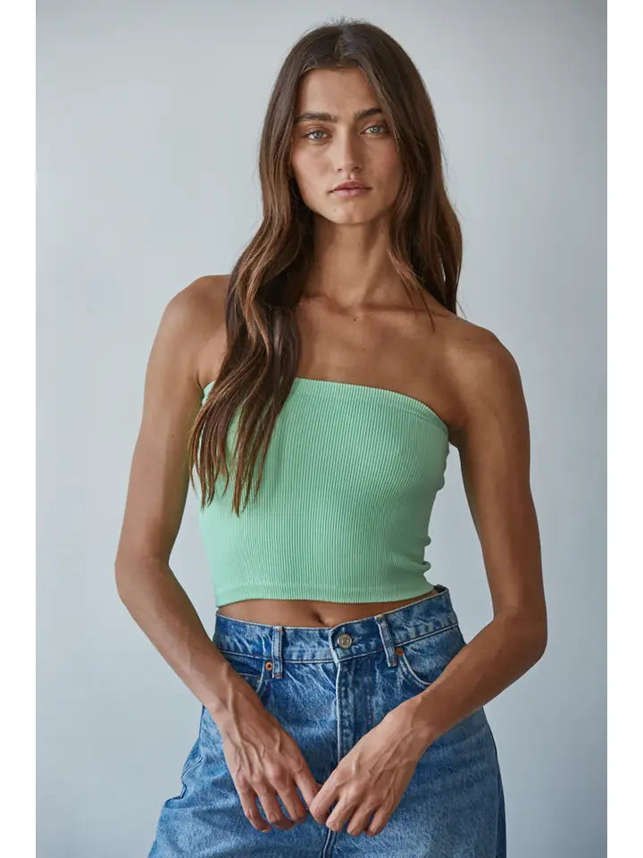 Seamless Tube Top - Mint