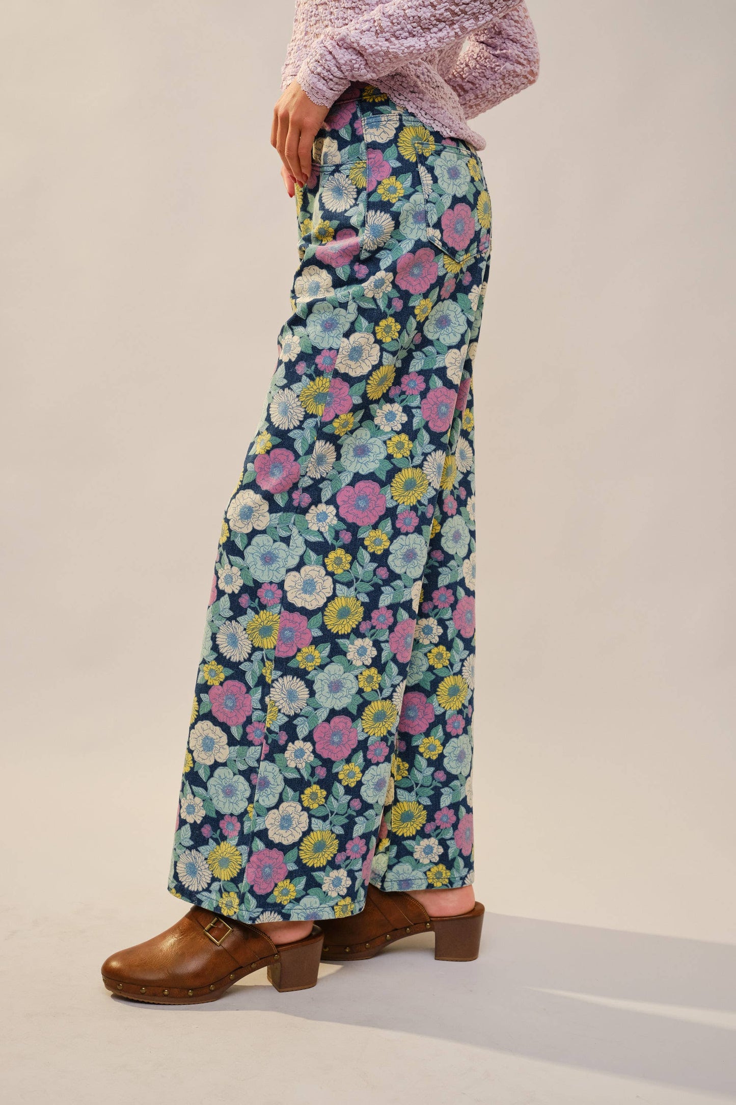 Painted Petals Denim
