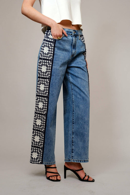 Side Crochet Denim