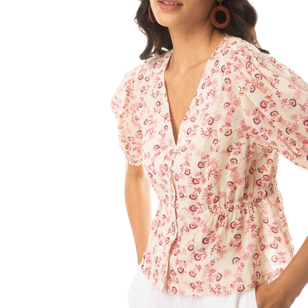 Cherry Blossom Crop Top