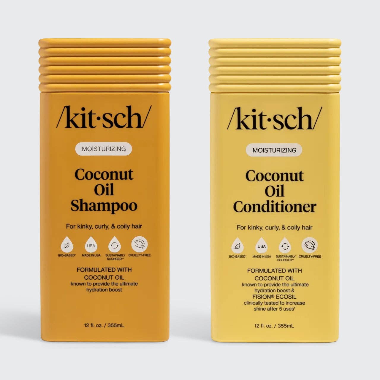 Moisturizing Coconut Oil Shampoo & Conditioner Combo