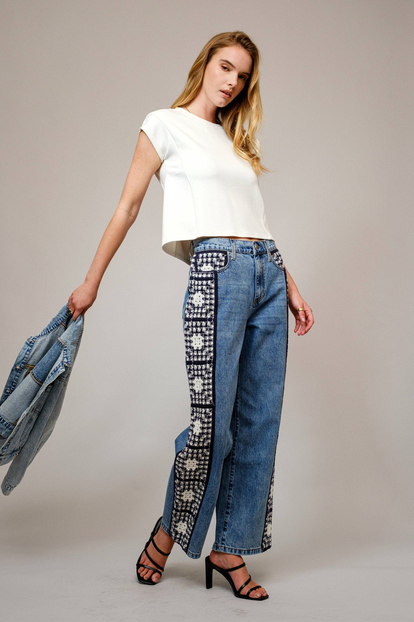 Side Crochet Denim
