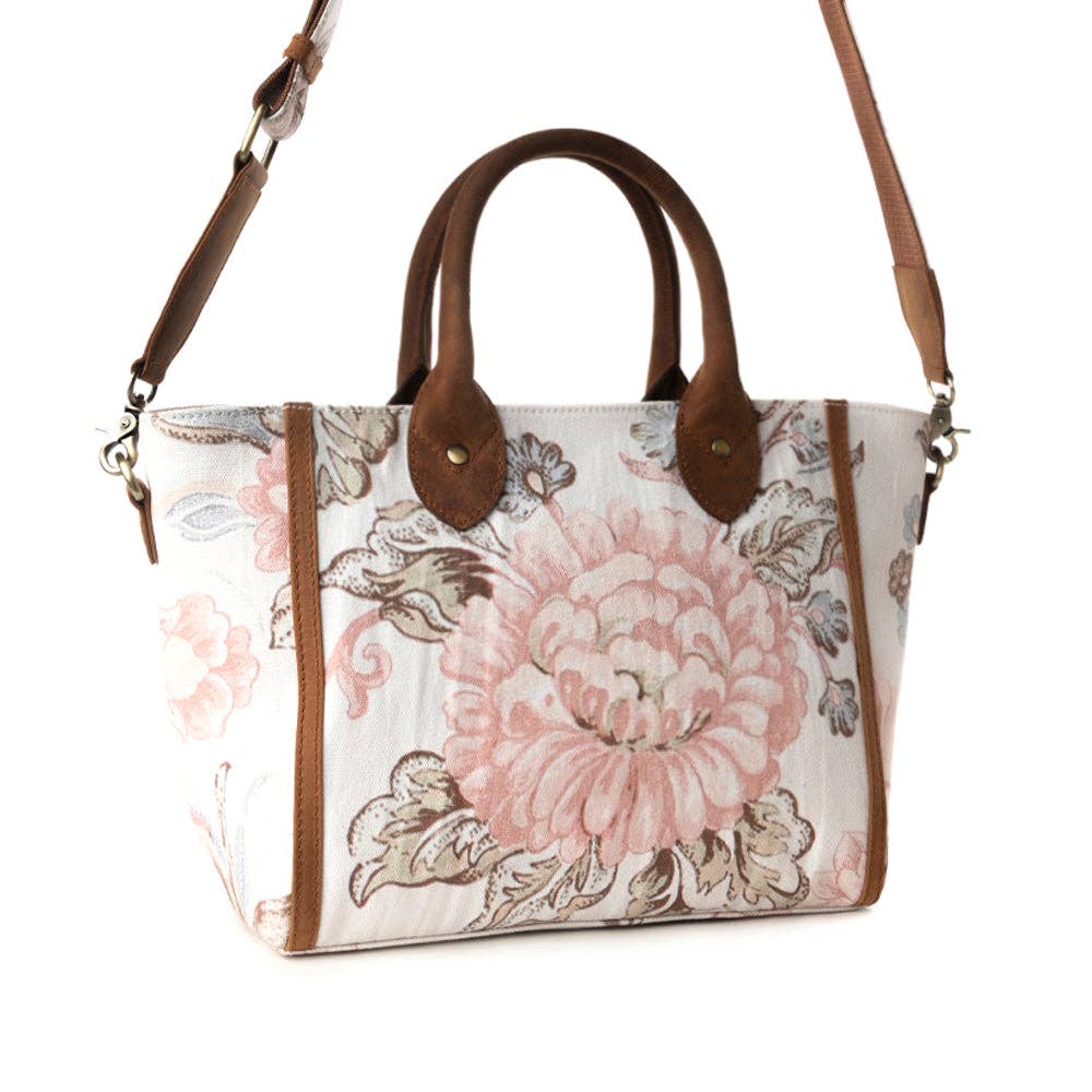 Rosy Trails Crossbody Bag in Faded Plum