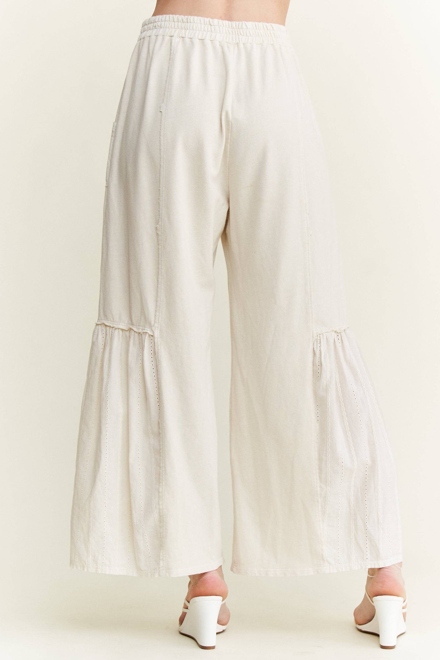 Natural Flowy Boho Pants
