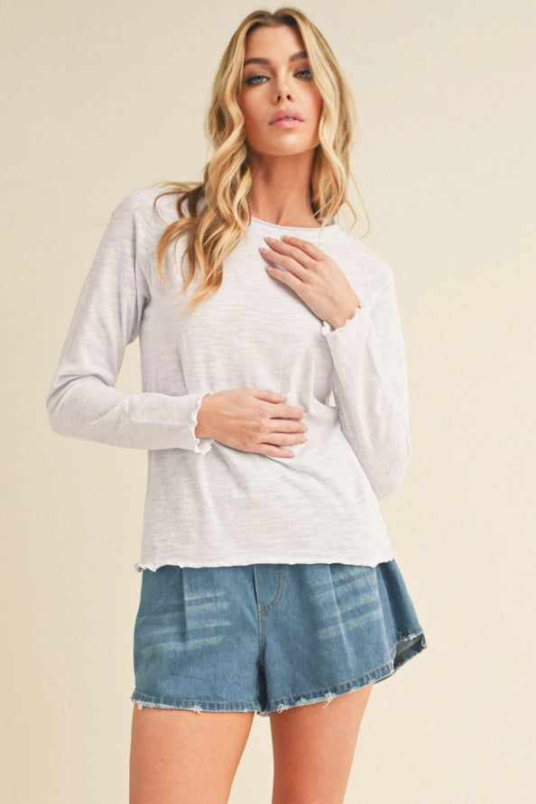 Zoie's Longsleeve - White