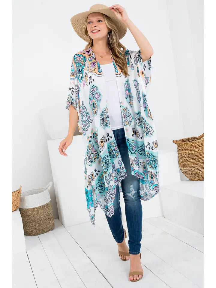 Penelope's Printed Kimono