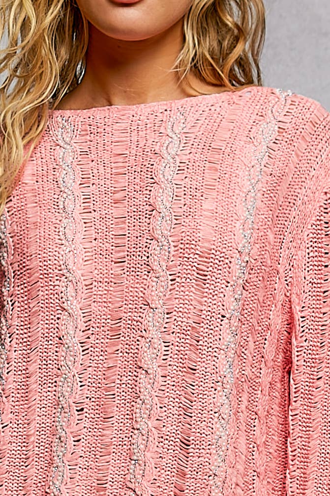 Rosewater Lightweight Knit
