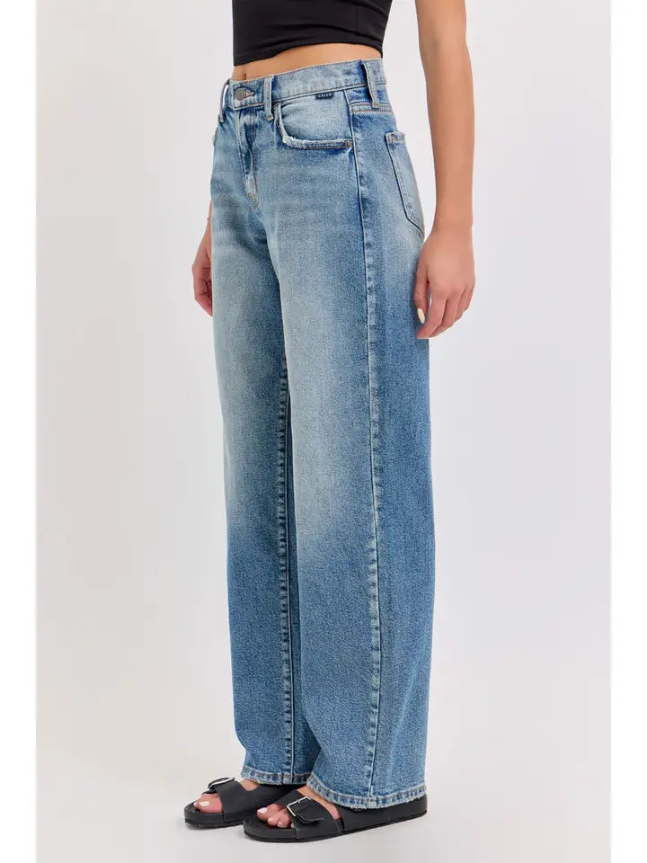 Mid-Rise Dad Jeans