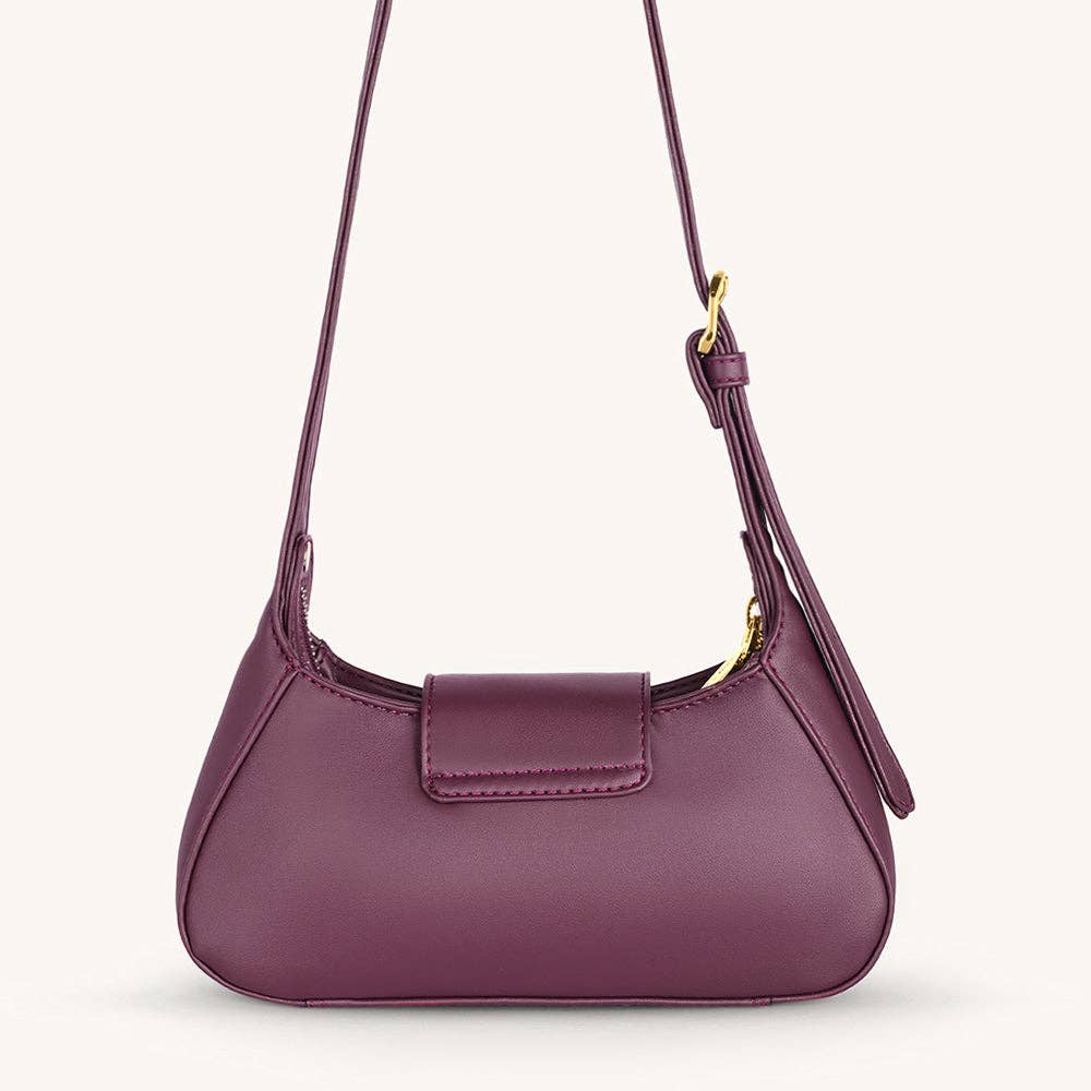 Mira & Moss Graciela Petite Shoulder Bag - Plum