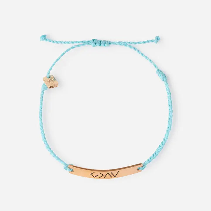 Blue highs and Lows Bracelet