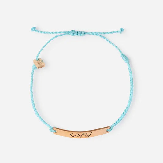 Blue highs and Lows Bracelet