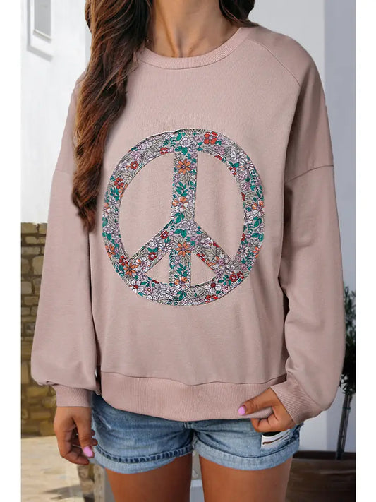 Mauve Peace Longsleeve