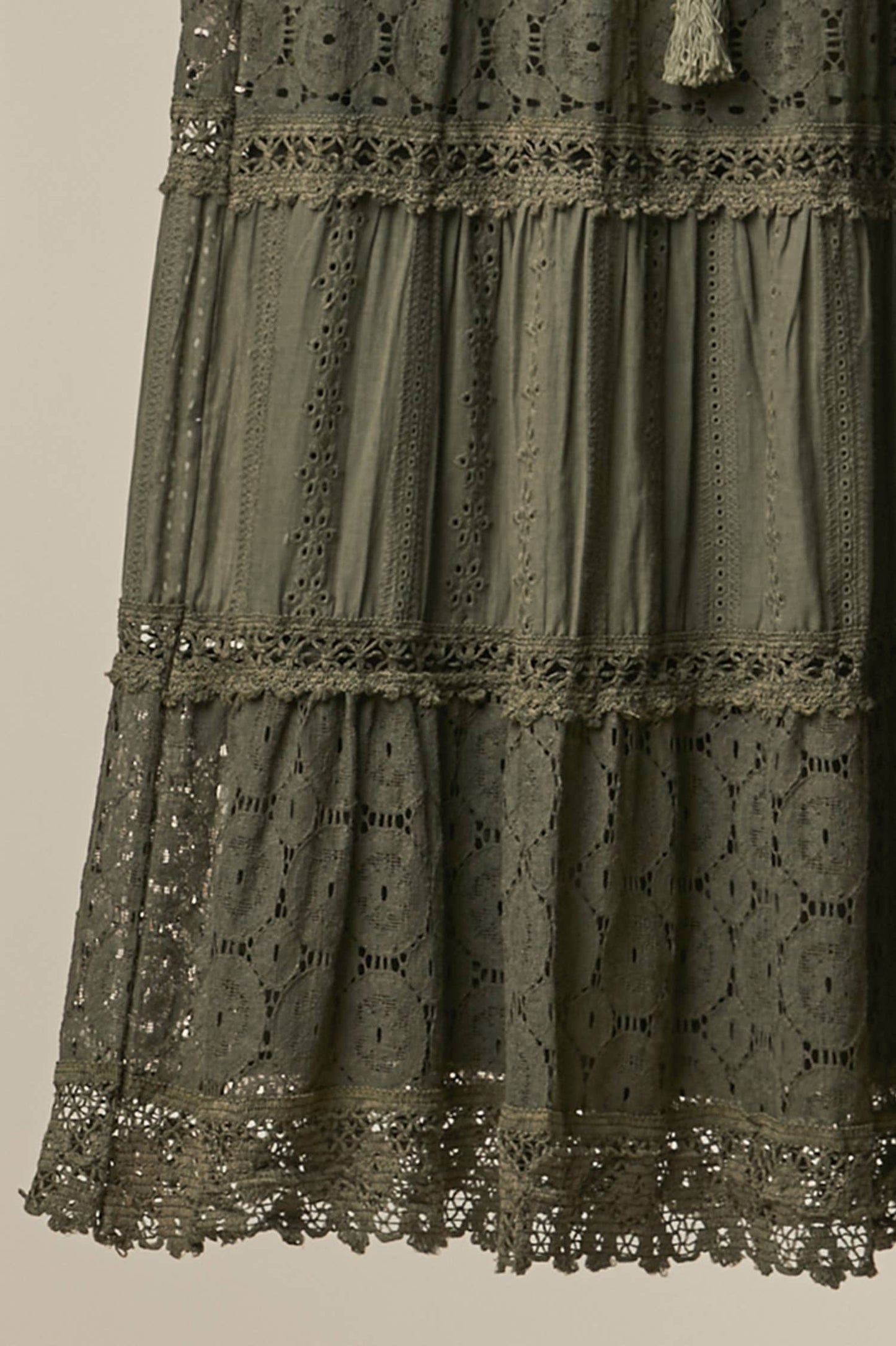 Forest Whisper Lace Skirt