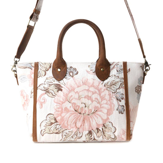 Rosy Trails Crossbody Bag in Faded Plum
