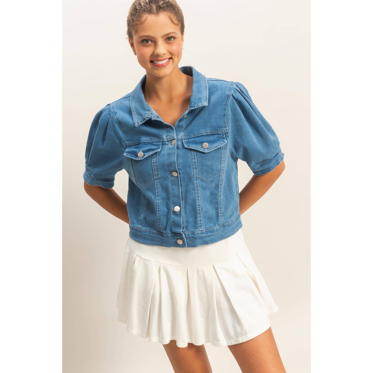 Esme’s Washed Denim Jacket