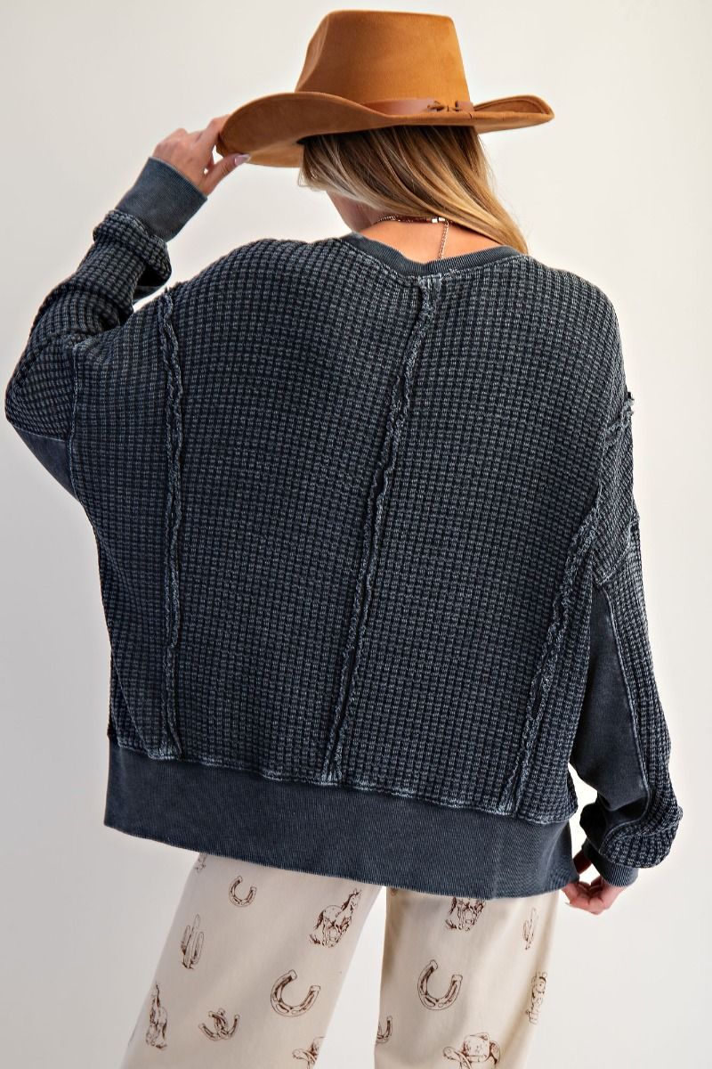 Mineral Wash Thermal - Black