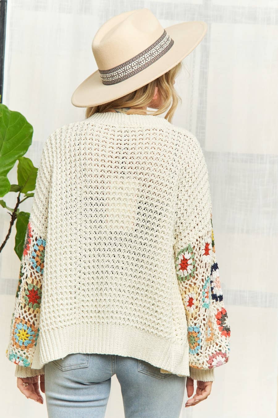 Crochet Squares Cardigan