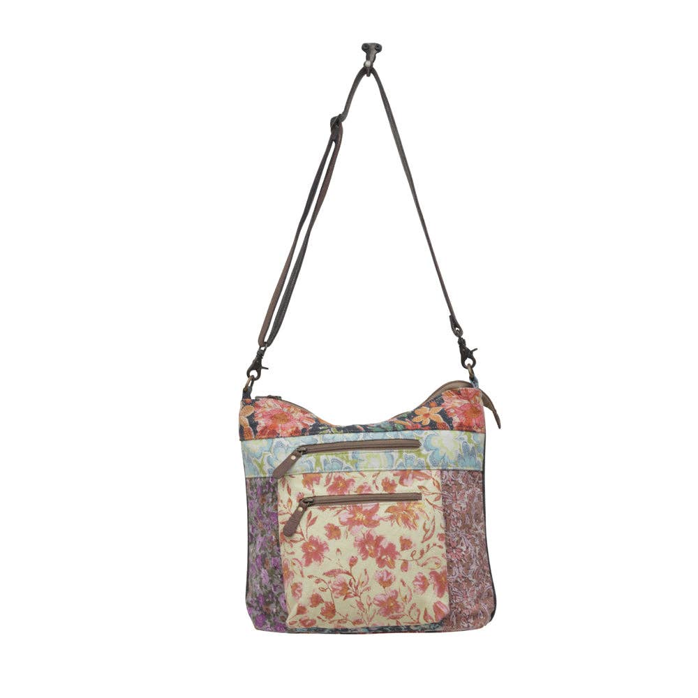 Magnolia Floral Shoulder Bag
