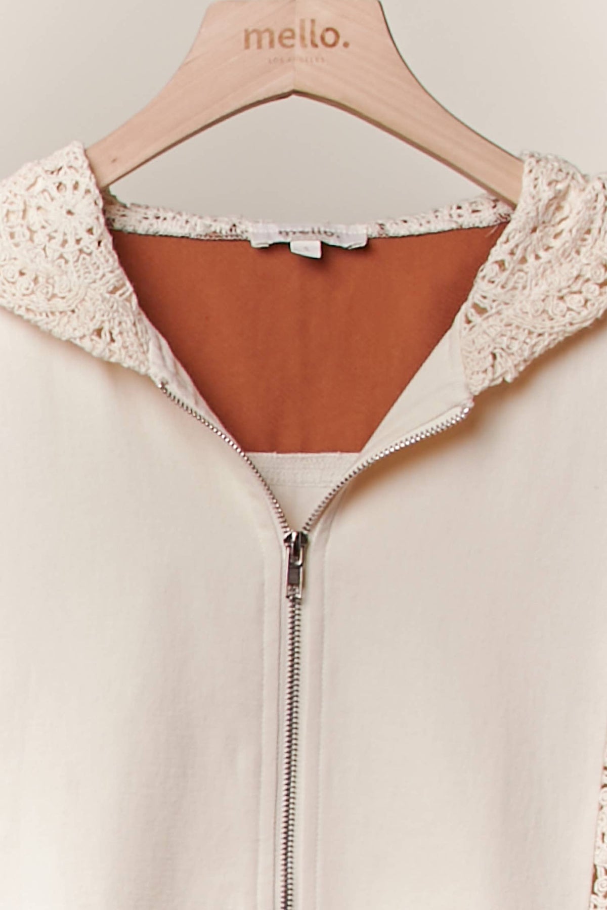 Clorblock Crochet Stitch Hoodie