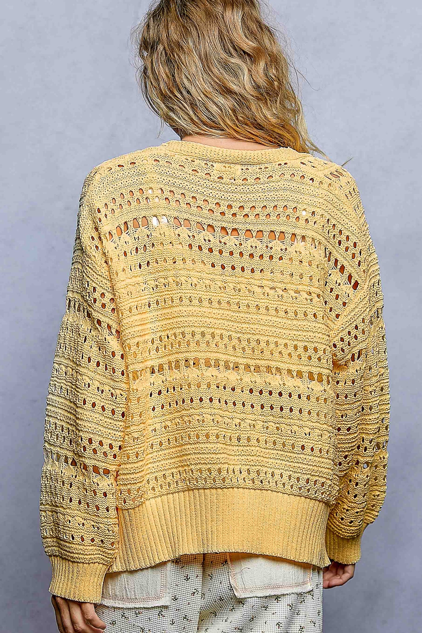 Bloom & Button Knit Cardigan