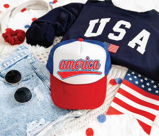 America Trucker Hat