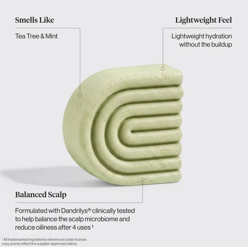 Tea Tree & Mint Clarifying Shampoo & Conditioner Bar Combo