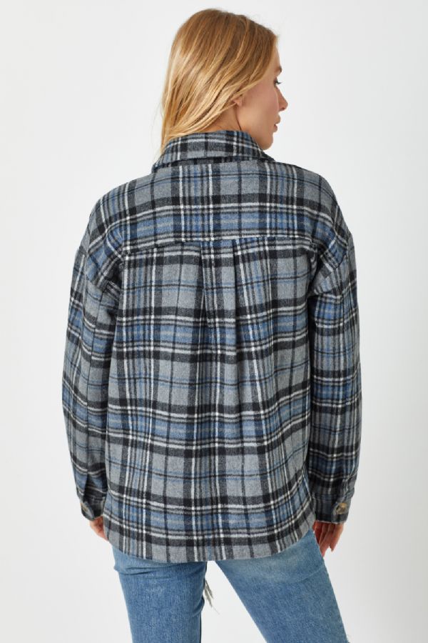 Finley's Plaid - Grey