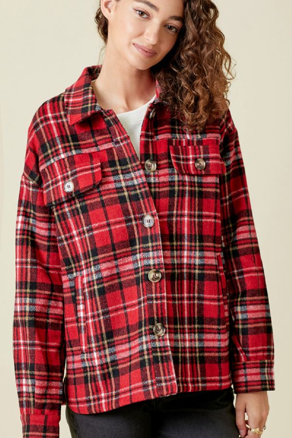 Finley's Plaid - Red