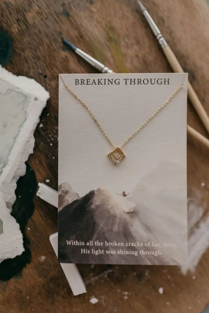Breaking through Necklace
