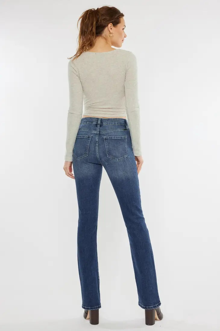 Skinny bootcut Denim Jeans